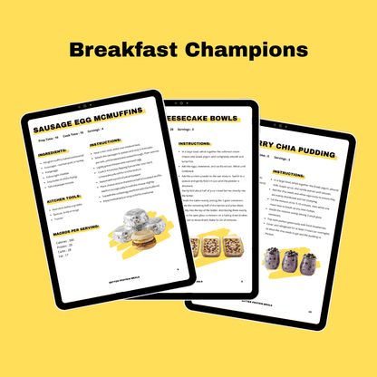 60 Better Protein Meals (E-Book)