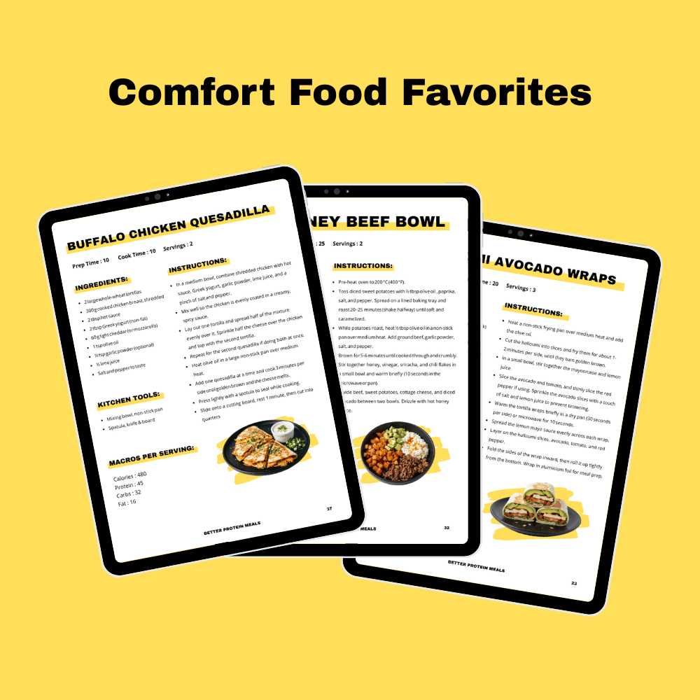 60 Better Protein Meals (E-Book)